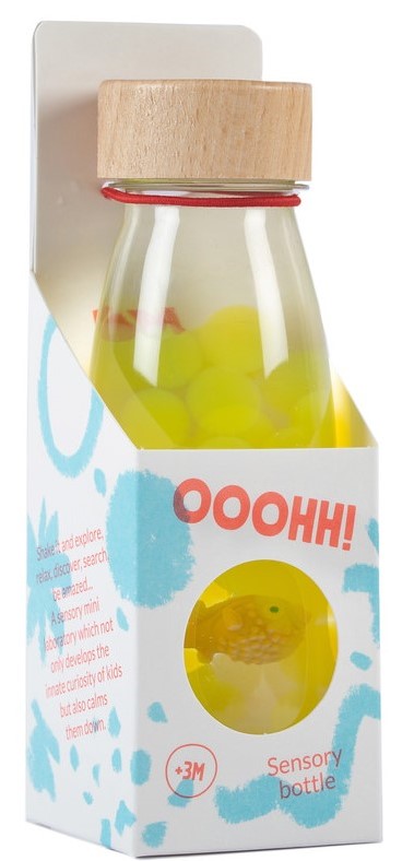Petit Boum Sensory Toy Bottle Sound - Pufferfish