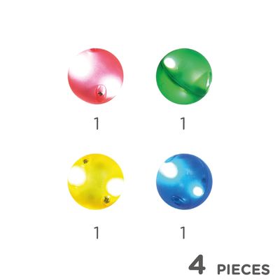 Balls Pack Dazzling Lights 4 pieces