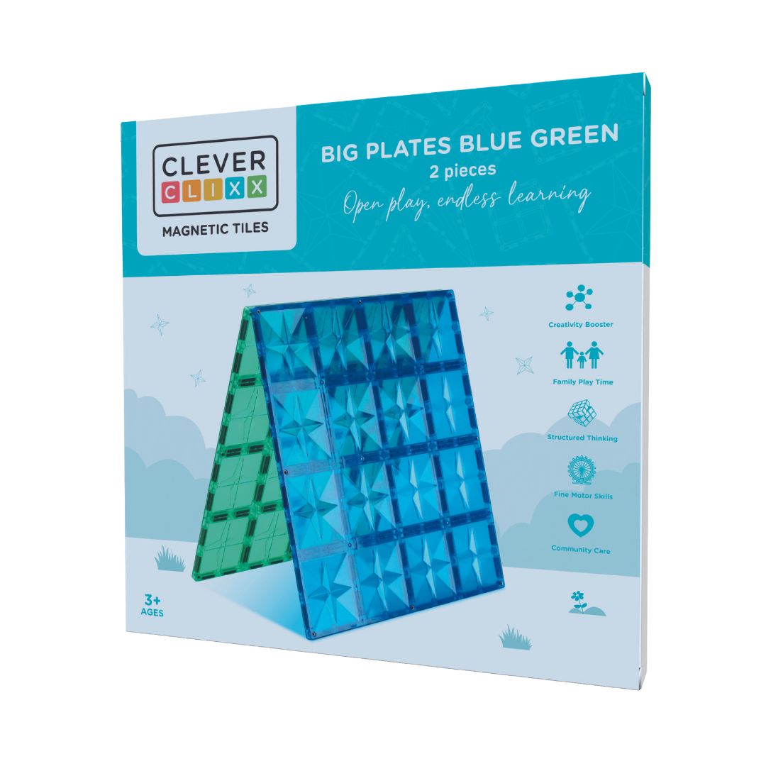Big Plates Blue Green | 2 Pieces