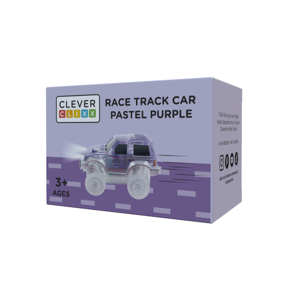 Race Track Car - Pastel Purple