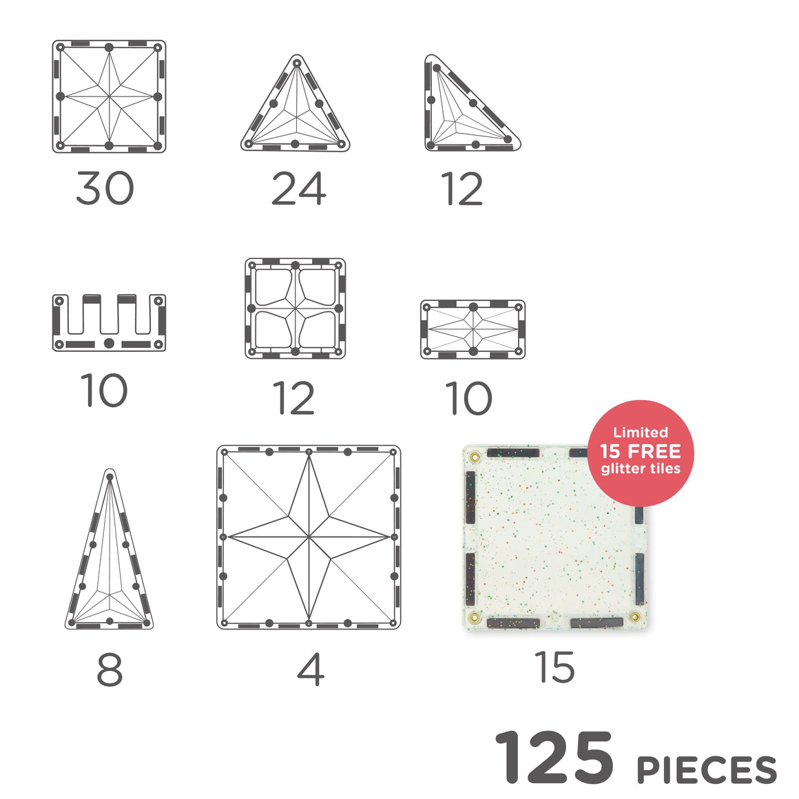 Inventive Pack Intense 110 pieces + 15 FREE TILES - limited edition