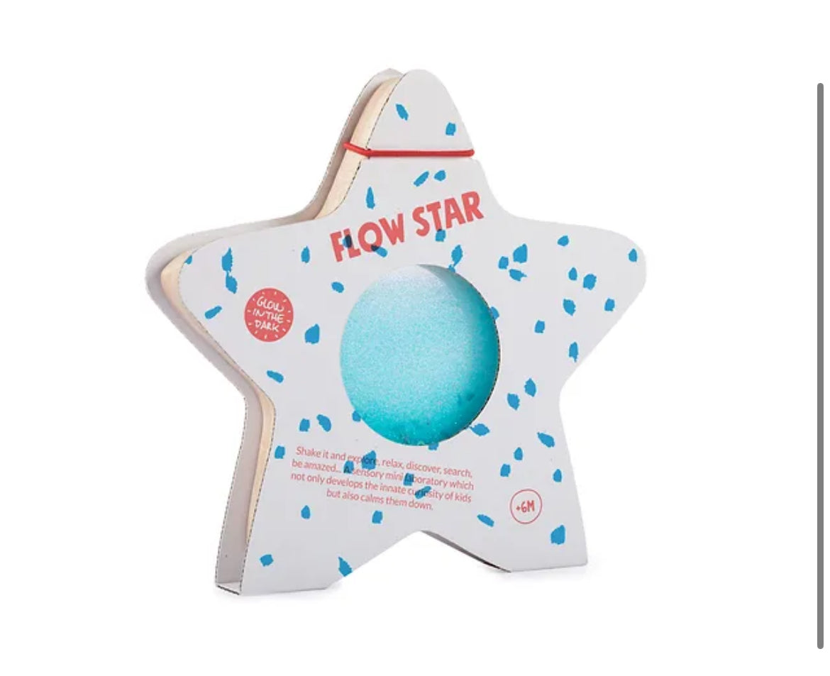 Petit Boum Nebula Sensory Flow Star - Blue