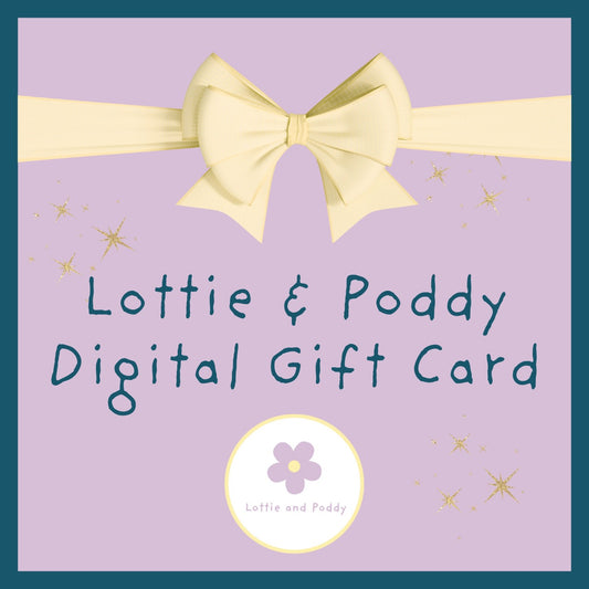 Lottie & Poddy gift card