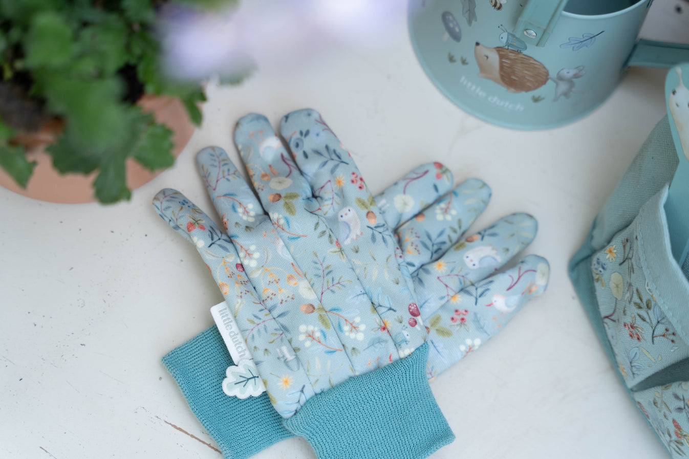 Little Dutch Garden gift set 10-piece - Forest Friends FSC
