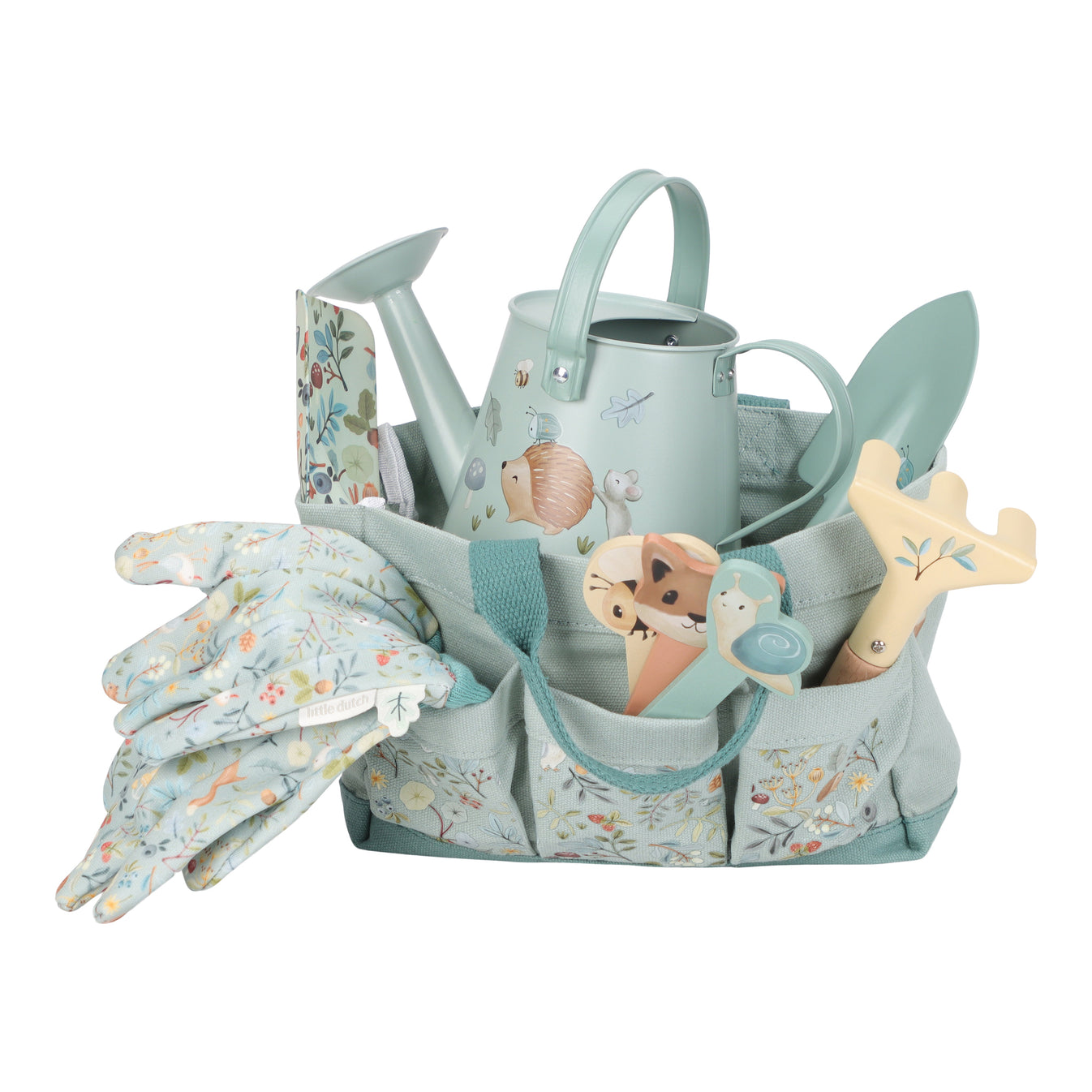 Little Dutch Garden gift set 10-piece - Forest Friends FSC