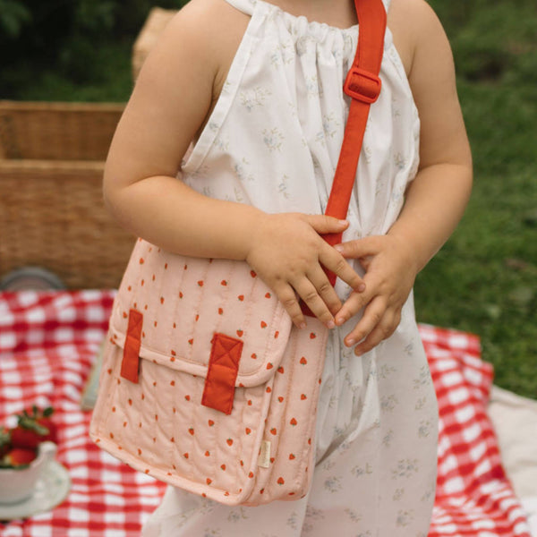 Carrie Convertible Changing Set Strawberry