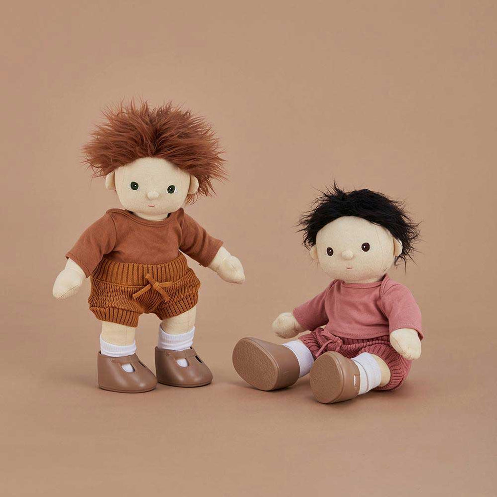 Olli Ella Dinkum Doll - Snuggly Set toffee