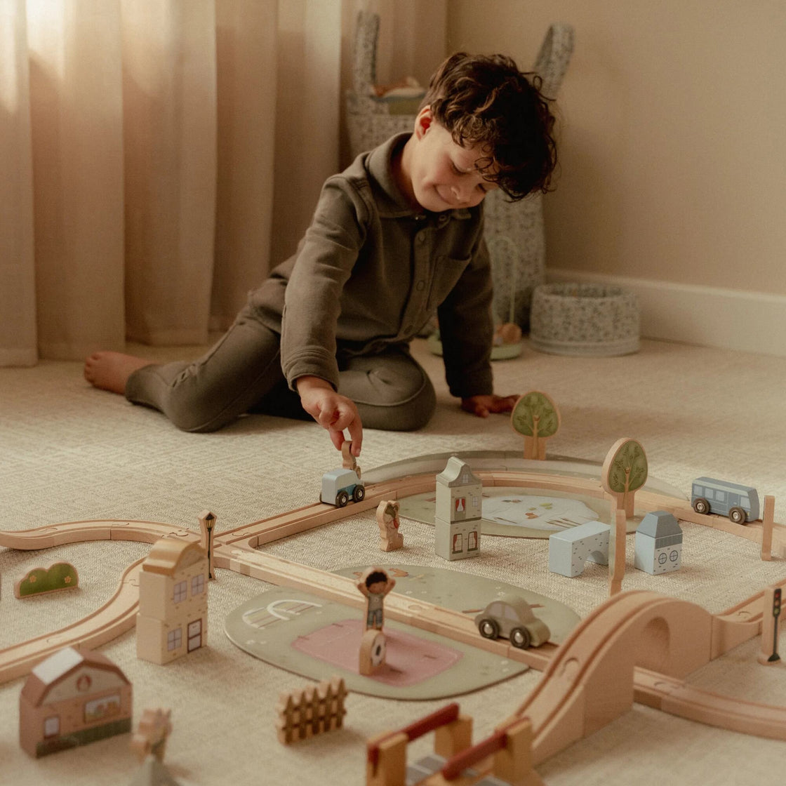 Wooden train track – XL