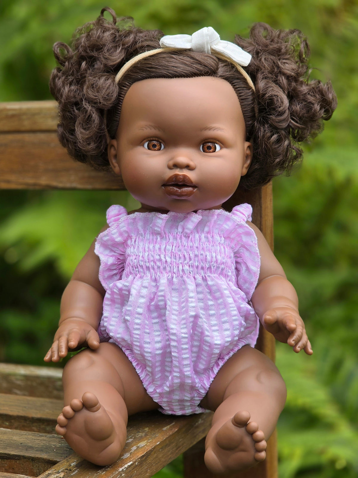 Ellory Designs, Agnes Smock Romper – Pink Gingham