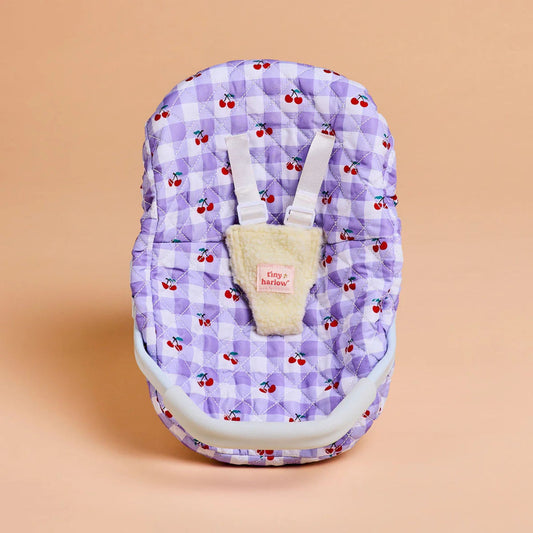Tiny Harlow Car Seat - Lilac Cherry
