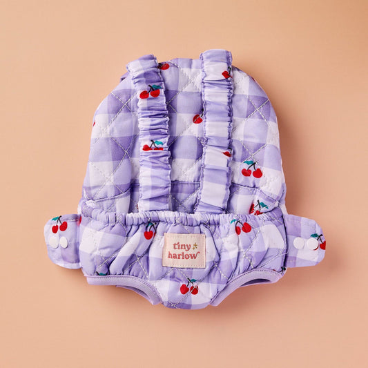 Tiny Harlow Baby Carrier - Lilac Cherry