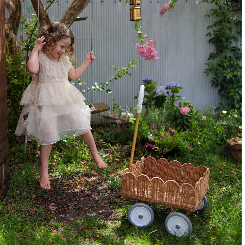 Dinkum Dolls by Olli Ella Petal Wonder Wagon - Natural