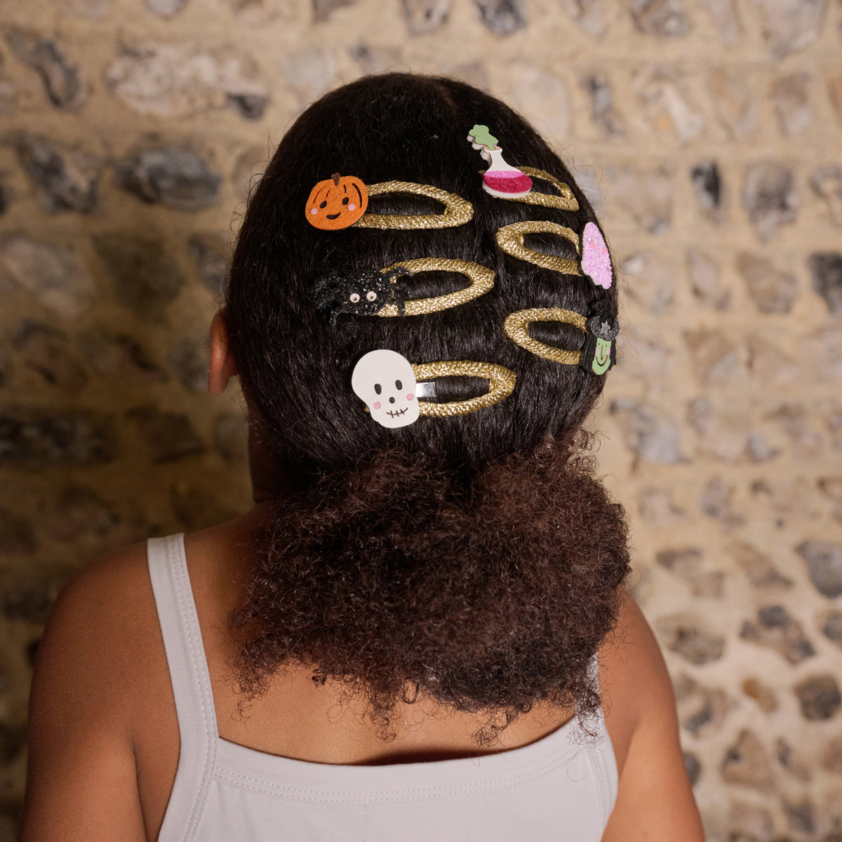 Haunted House Hair Clip Set
