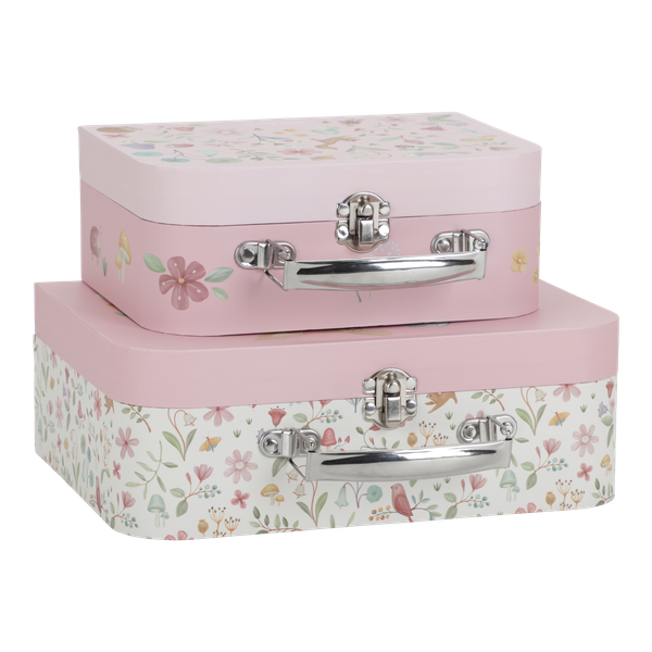 Suitcase set pink FSC - Fairy Garden