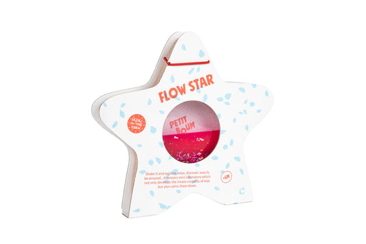 Petit Boum Nebula Sensory Flow Star - Pink