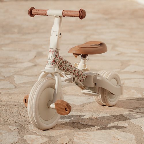 Little Dutch 4 in 1 Tricycle - Off White Sunny Flowers