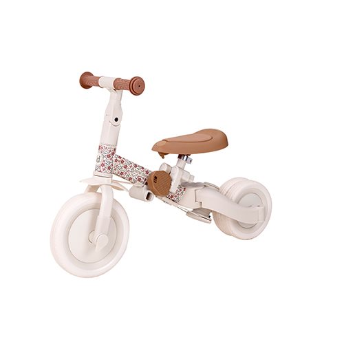 Little Dutch 4 in 1 Tricycle - Off White Sunny Flowers