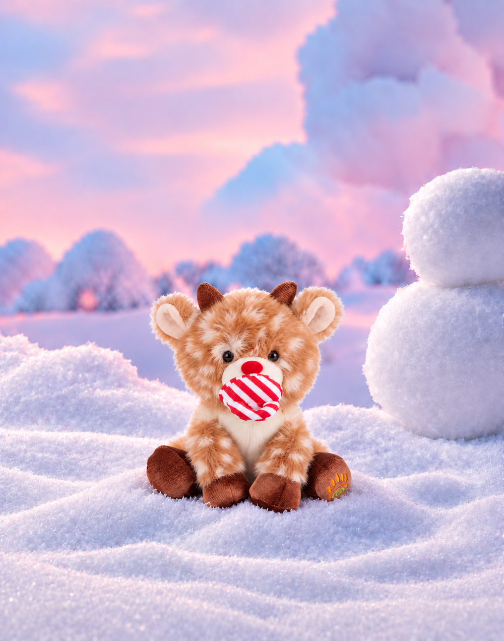 olli ella binky pet reindeer - dash