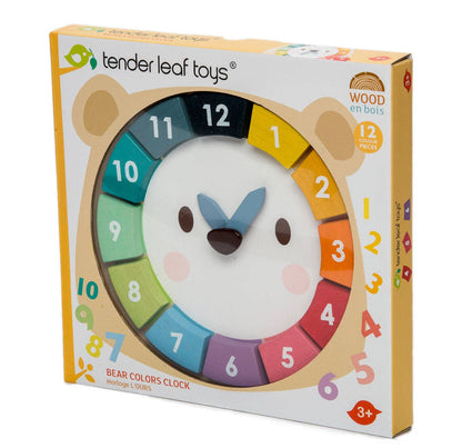 Bear Colours Clock