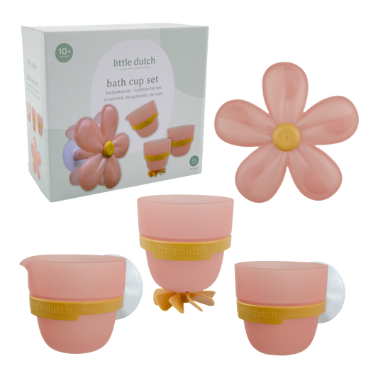 Little Dutch bath cups - pink