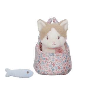 Plush cat Marley in Bag