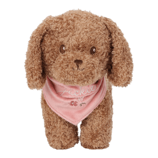 Plush dog Jackie in Bag - October pre order