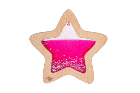 Petit Boum Nebula Sensory Flow Star - Pink