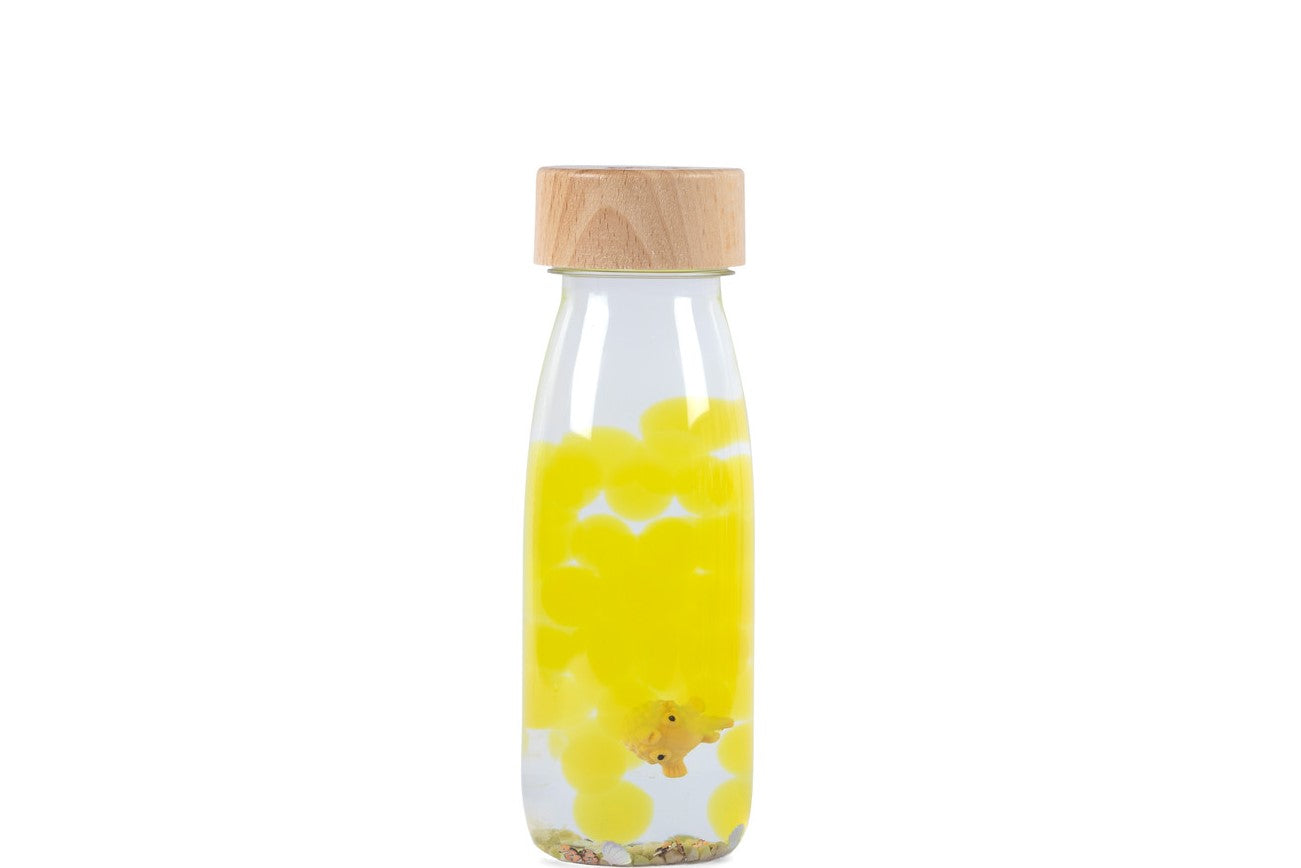 Petit Boum Sensory Toy Bottle Sound - Pufferfish