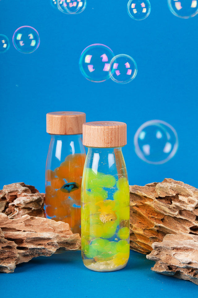Petit Boum Sensory Toy Bottle Sound - Pufferfish