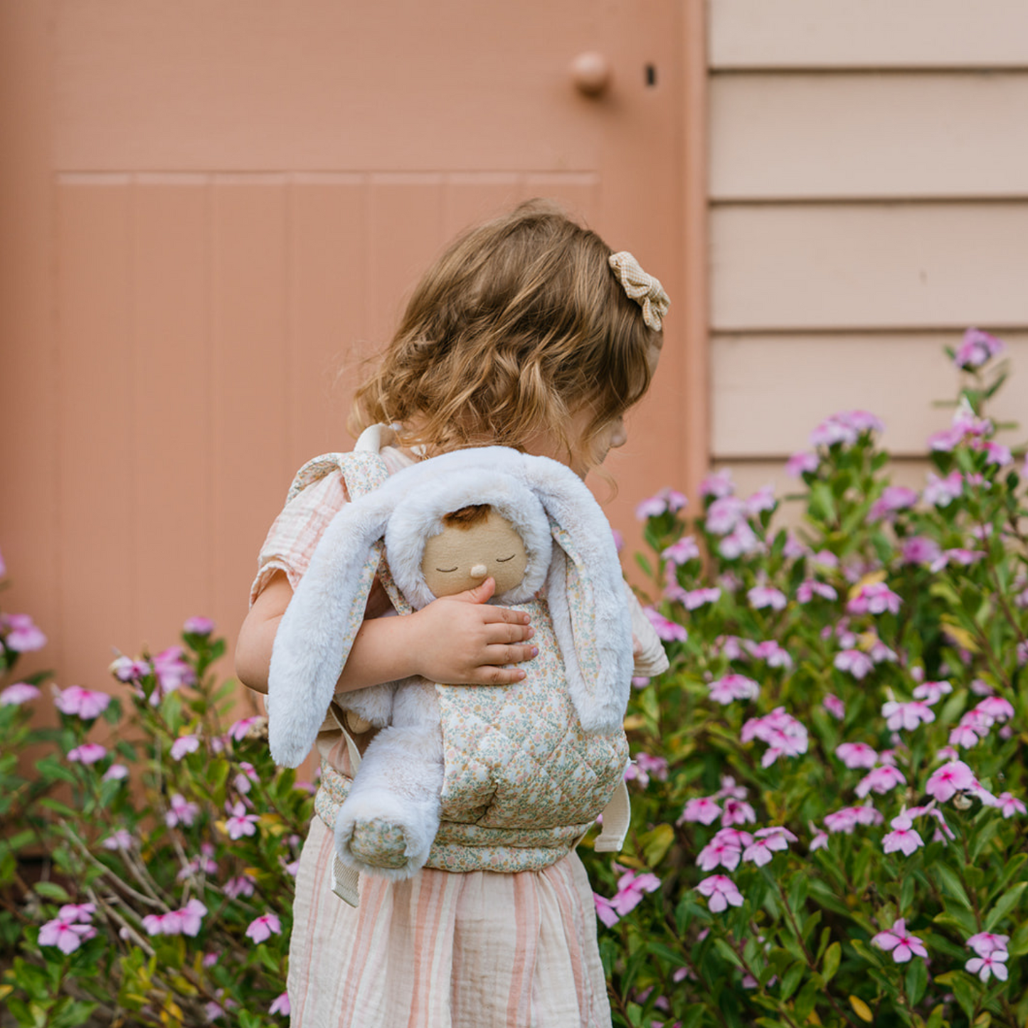 Dinkum Dolls Quilted Carrier - Garden Floral