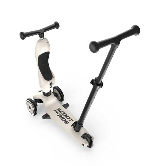Scoot & Ride Highway Kick 1 'Push & Go' Scooter - Ash