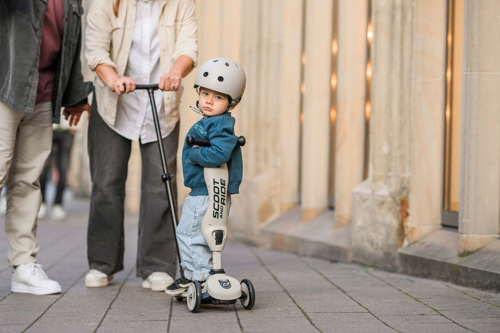 Scoot & Ride Highway Kick 1 'Push & Go' Scooter - Ash