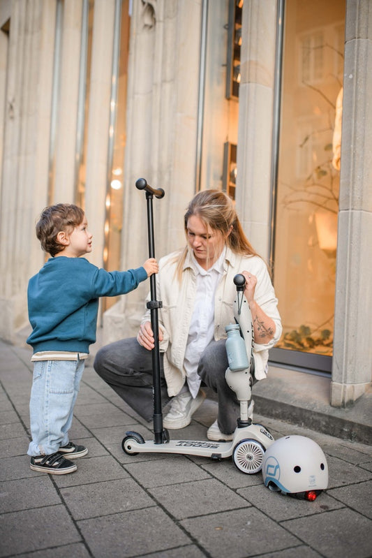Scoot & Ride Highway Kick 1 'Push & Go' Scooter - Ash
