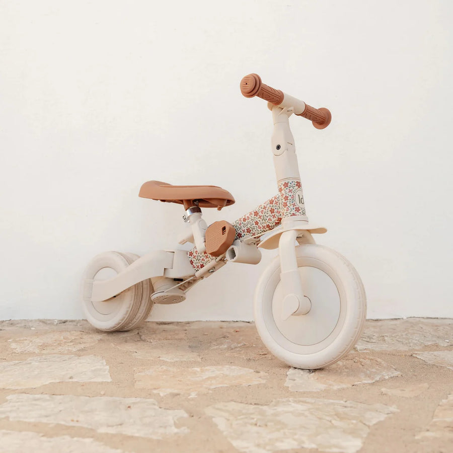 4 in 1 Tricycle with push bar Sunny Flower