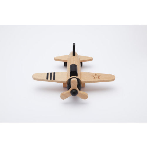 Hikoki Propeller Plane (Black)