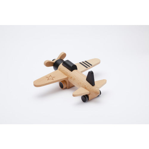 Hikoki Propeller Plane (Black)