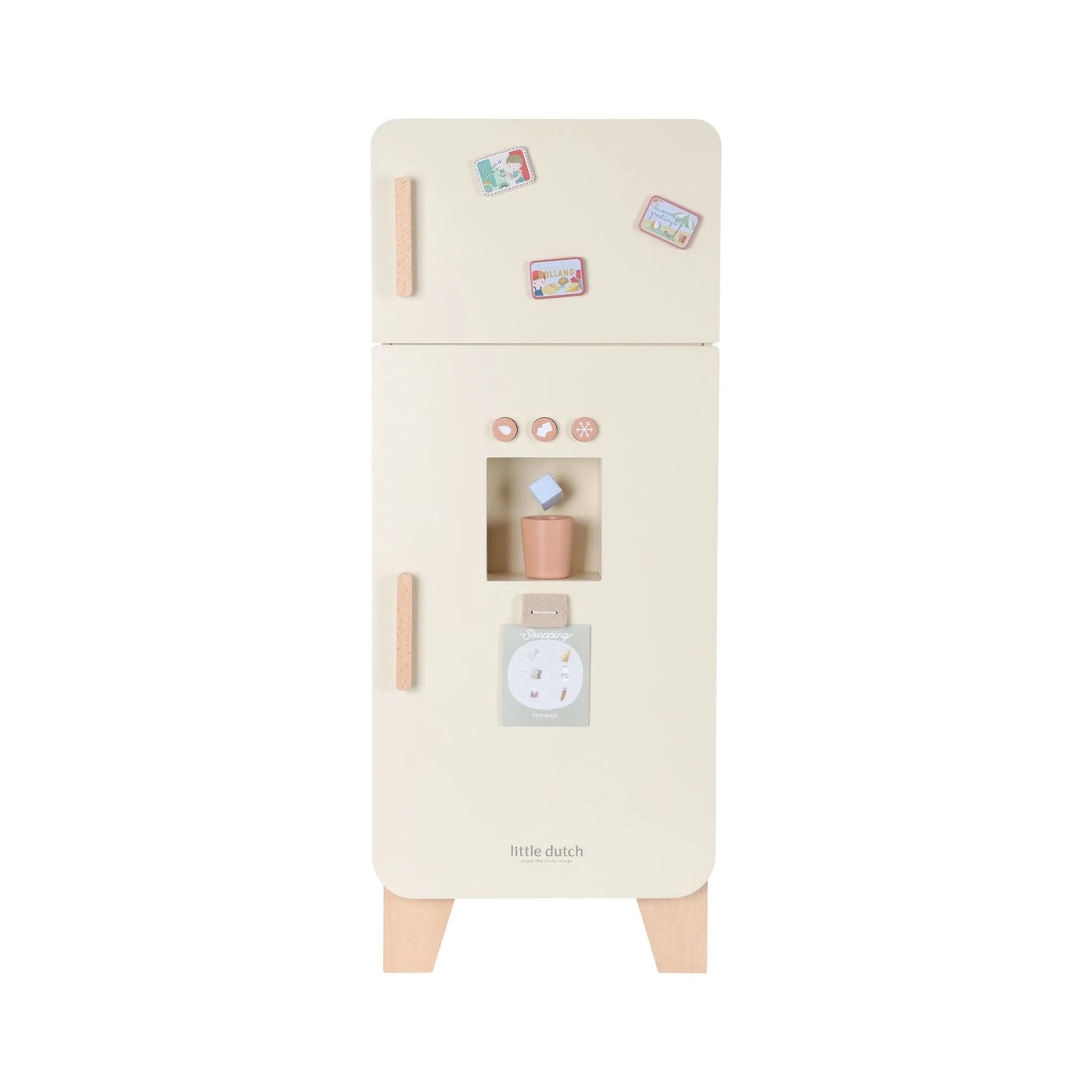 Little Dutch Wooden Fridge & accessories