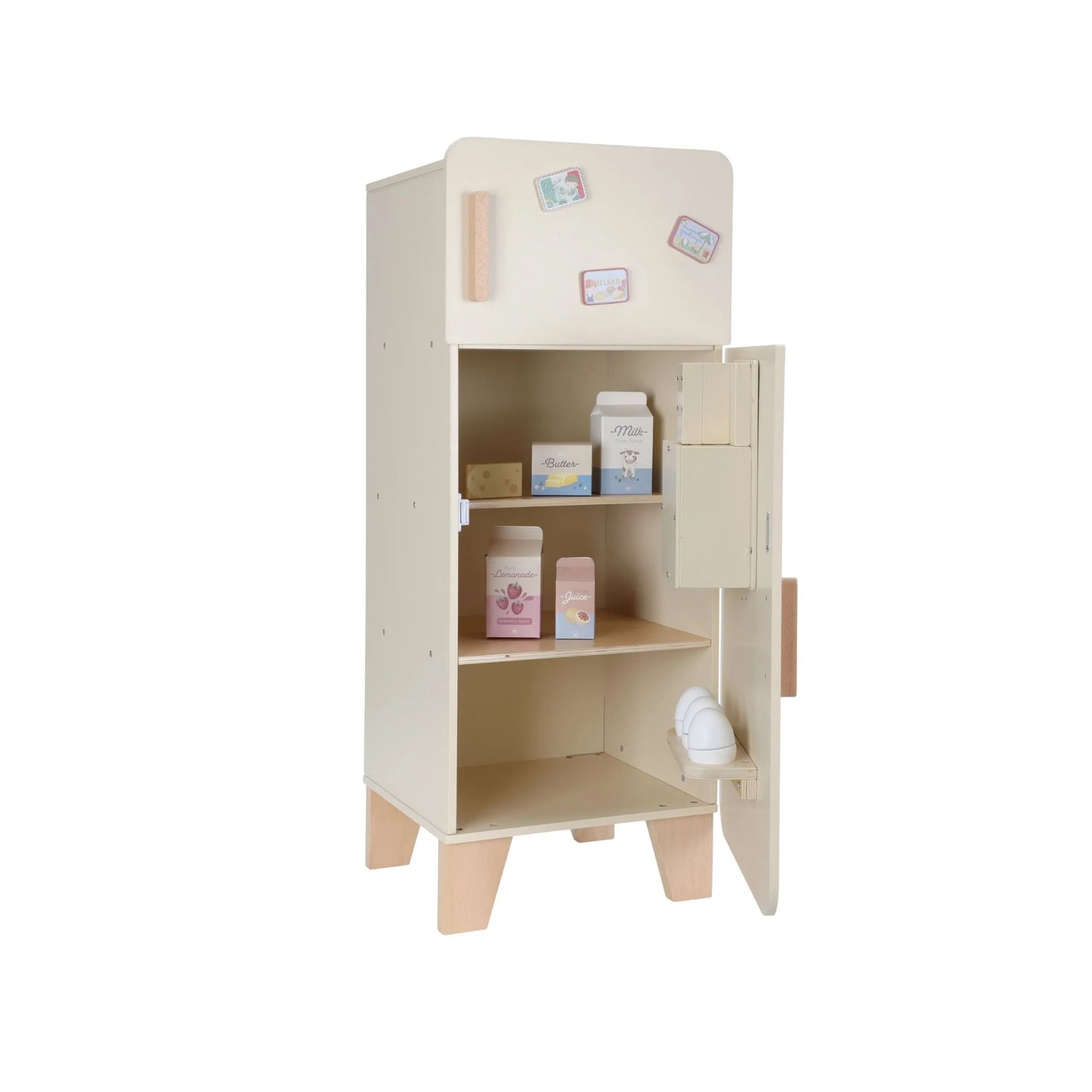 Little Dutch Wooden Fridge & accessories
