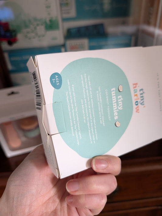 Tiny Harlow coconut - damaged packaging