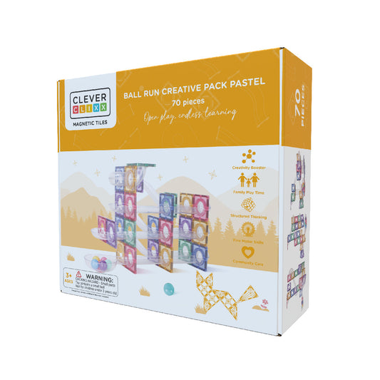 Ball Run Creative Pack Pastel | 70 Pieces