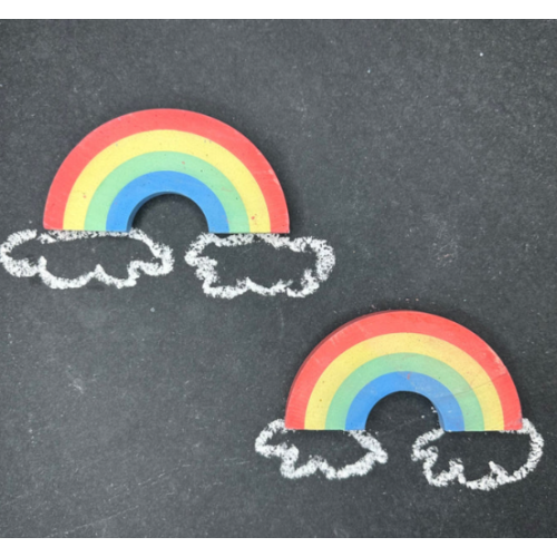 Twee Wee Sidewalk Chalk - Double Rainbow Connection