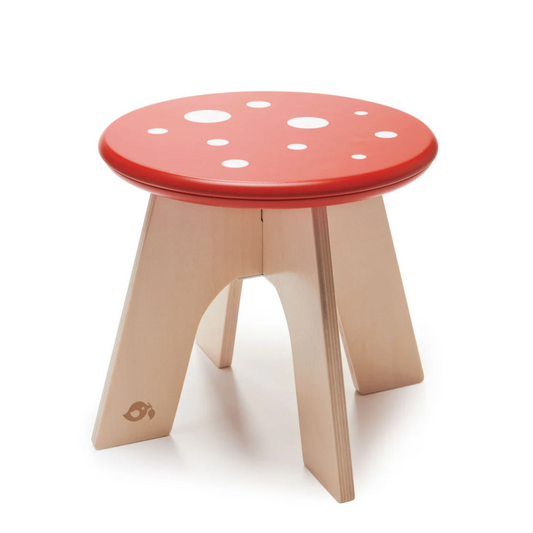 Toadstool Solid wood stool