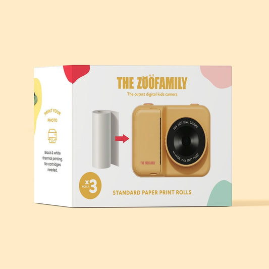 The Zoofamily Paper Rolls (set of 3 rolls)