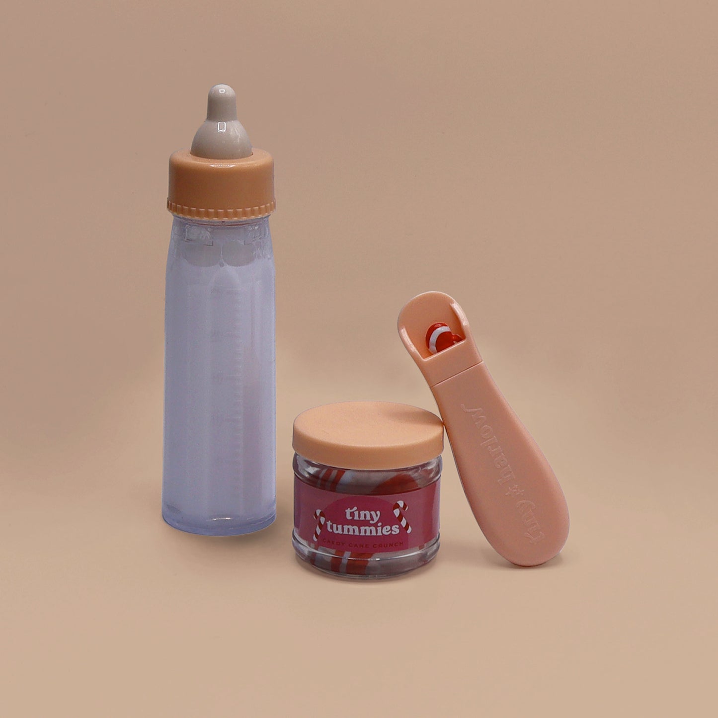 Tiny Harlow candy cane gift set