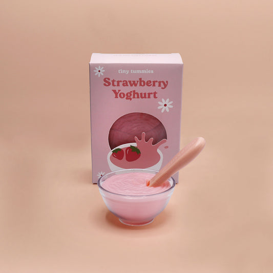 Tiny Tummies Strawberry Yogurt Bowl