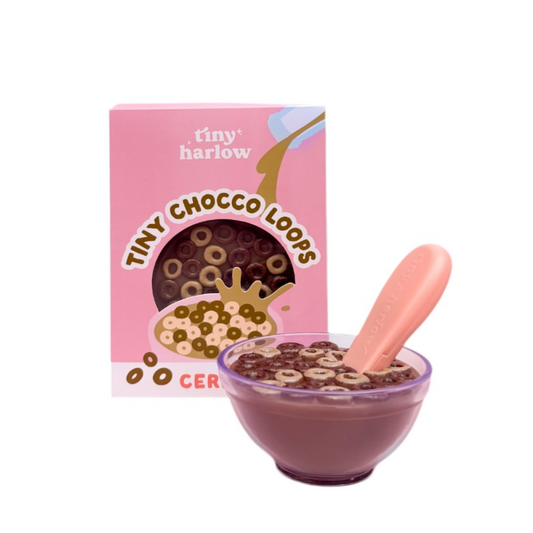 Tiny Harlow Chocolate Loops