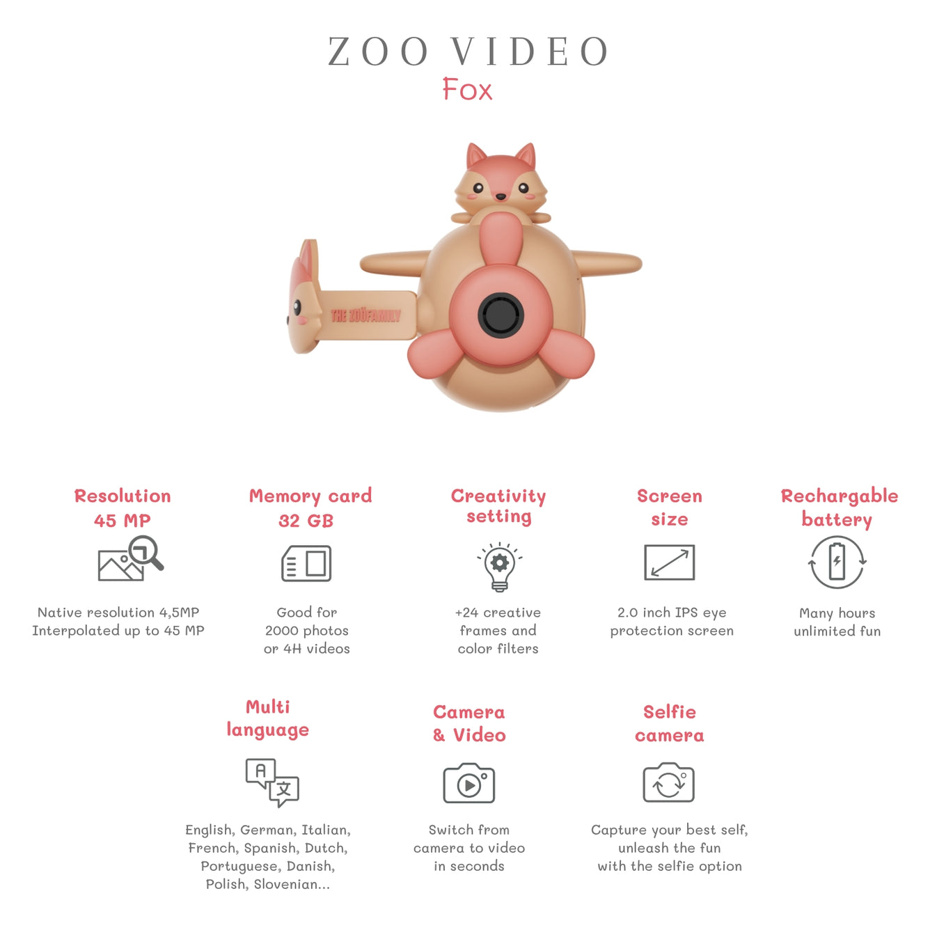Zoo video - Fox