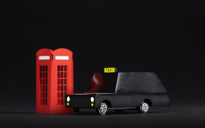 Candycar - London Taxi - Wooden Diecast Toy Car Candylab