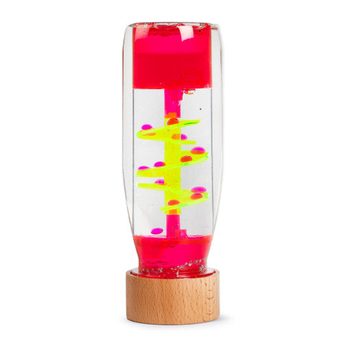 Petit Boum Sensory Toy Bottle Move Spiral (Pink)