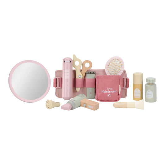 Wooden barber set – Pink – Essentials